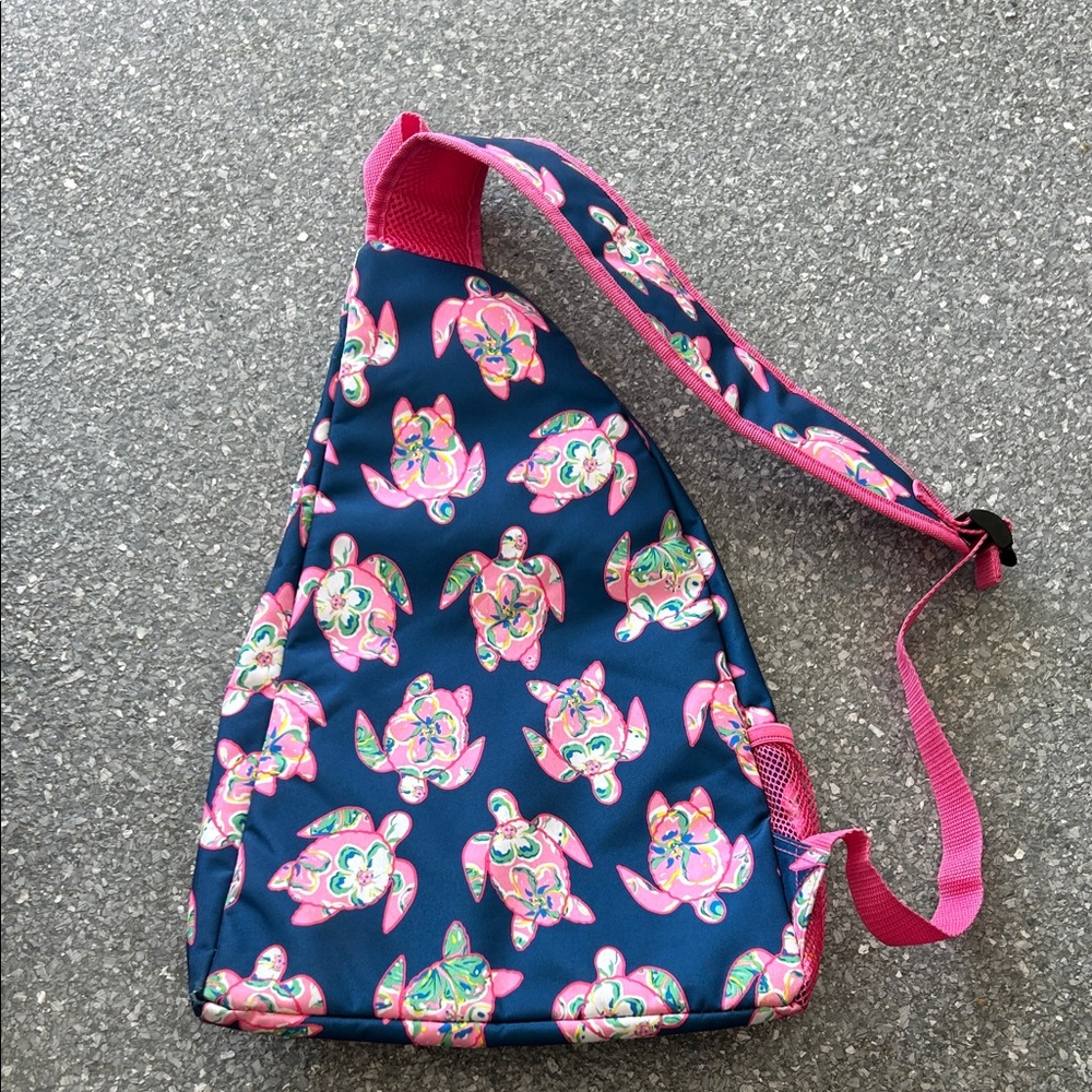 Colorful Kids Sling Backpack with Fun Patterns - Picture 2 of 5